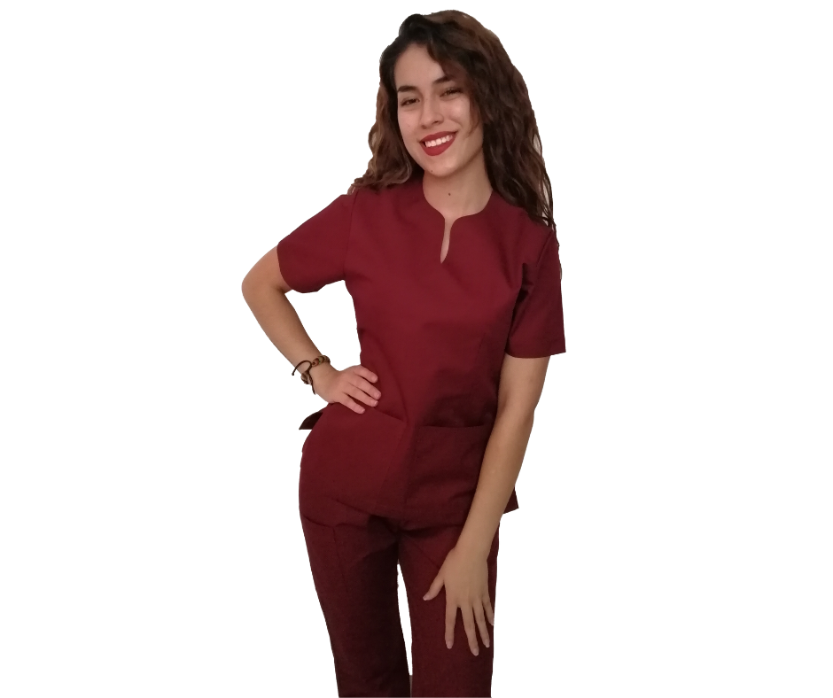 TRAJE DE QUIRÓFANO CUELLO CORAZÓN VLP