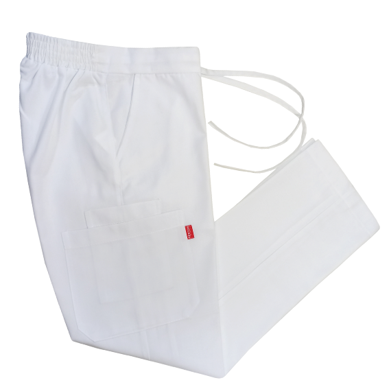 PANTALON RESORTE CON JARETA BLANCO TER CN
