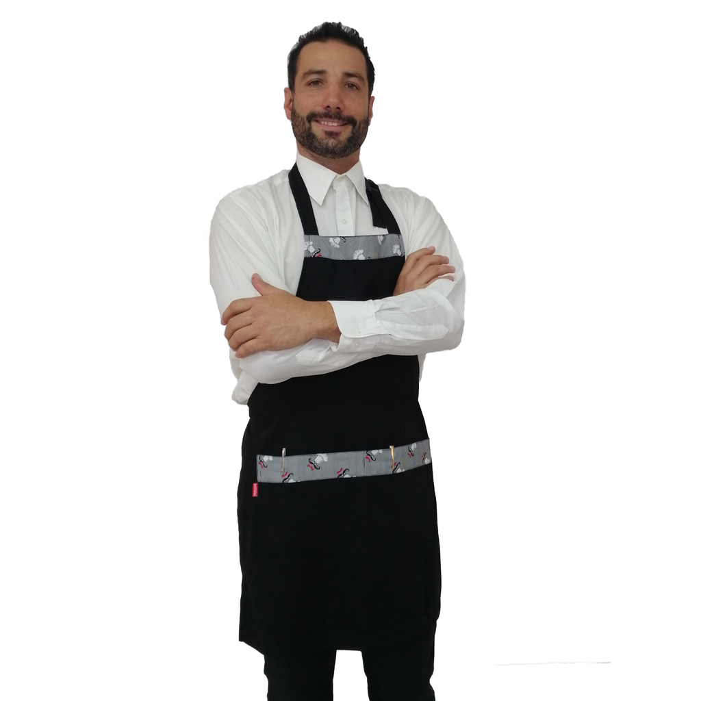 MANDIL COMPLETO CGE VIVOS ESTAMPADOS