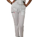 PANTALON UNE ENFERMERIA  UNISEX RESORTE CON JARETA DE TELA Y BOLSA DE CARGO DOBLE DERECHA CON VIVO EN BOLSA TER