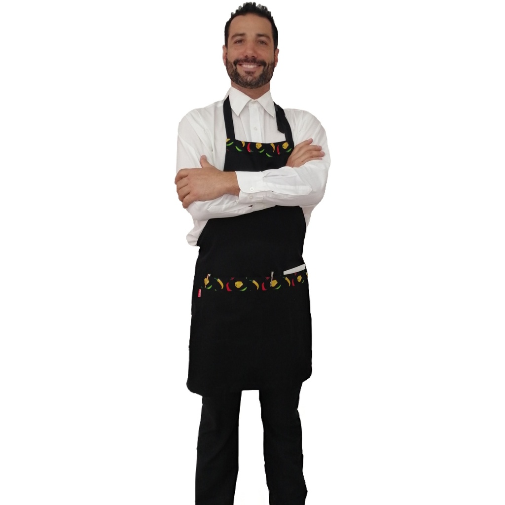 MANDIL COMPLETO CGE VIVOS ESTAMPADOS