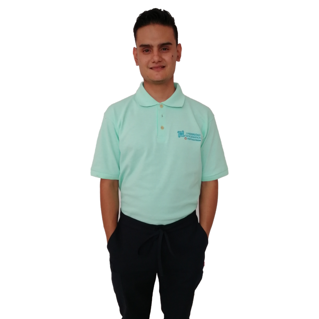 PLAYERA UTAN NUTRICION CABALLERO CON LOGO PIQUE