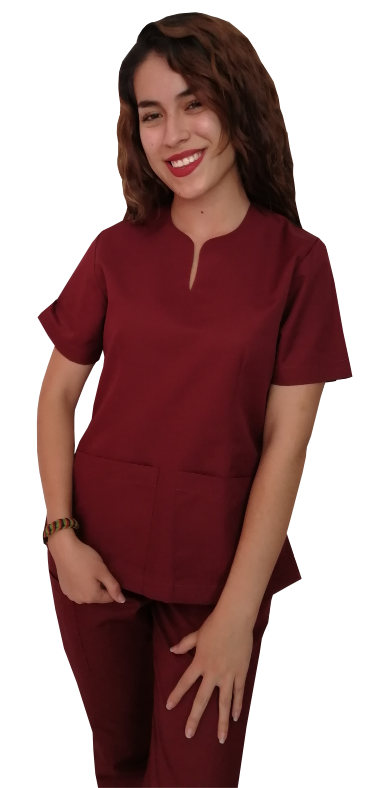 TRAJE DE QUIRÓFANO CUELLO CORAZÓN VLP