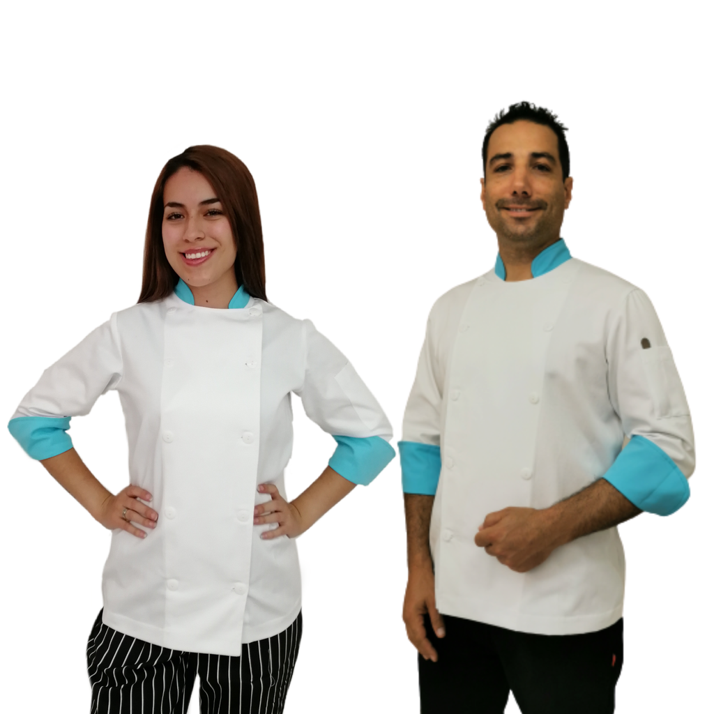 FILIPINA CHEF CON VIVO PUÑO Y CUELLO LISOS CGE