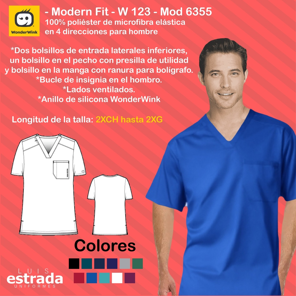 TRAJE DE QUIROFANO WONDERWINK CAB W123